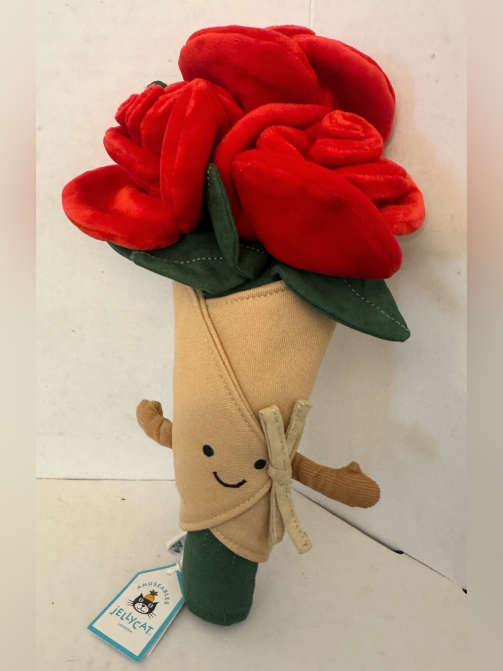 Jellycat Amuseables Florist Rose Bouquet NWT
